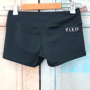 Fleo Emerald Green Booty Shorts